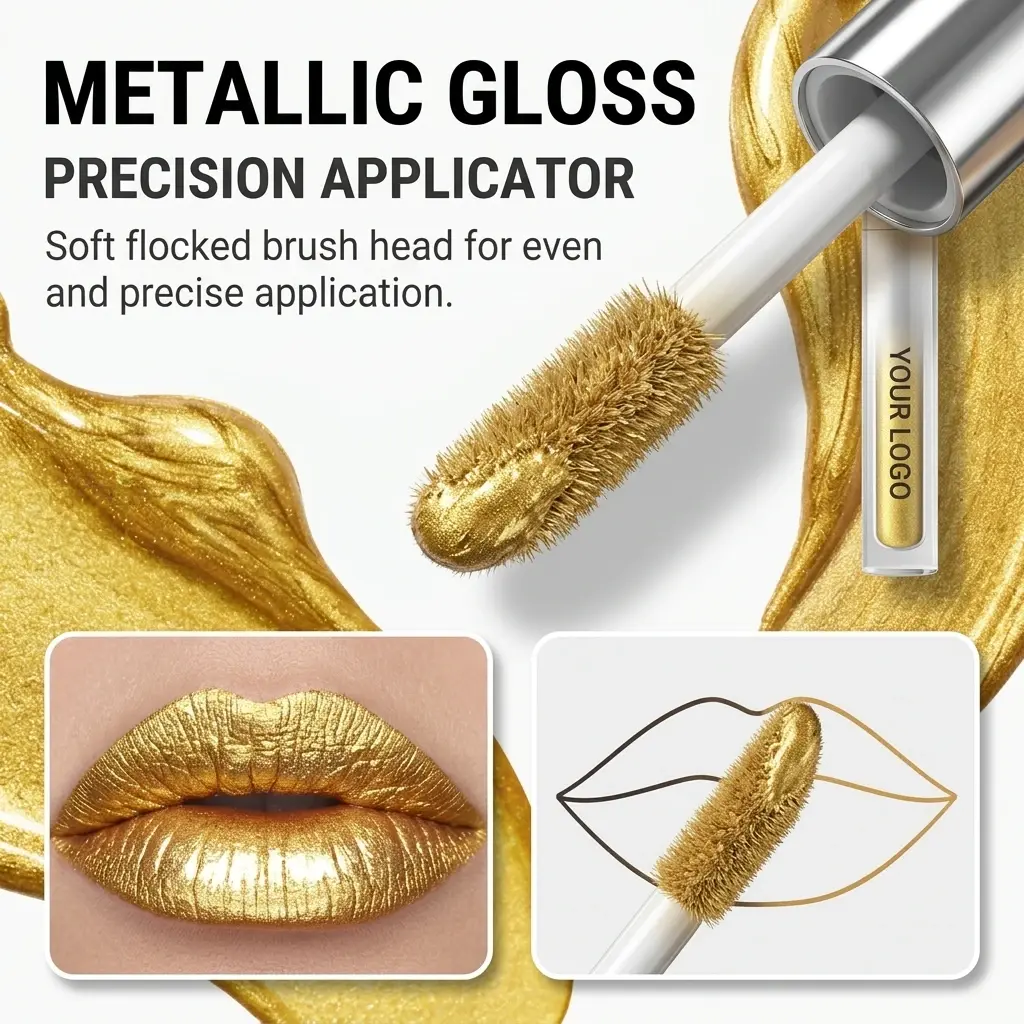 OEM Glitter Sheer Lip Gloss OEM Customization Suppliers, Supplier
