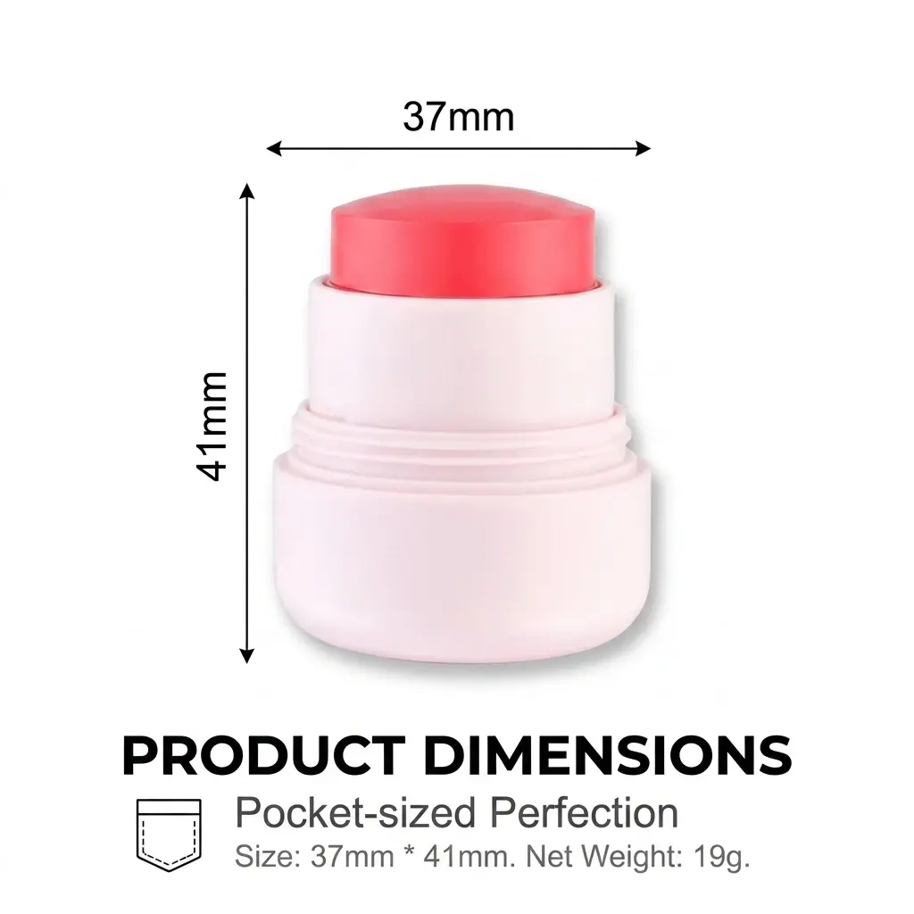 Custom Vegan Cute Tinted Pink Cream Blush Stick OEM Factory, Manufacturers