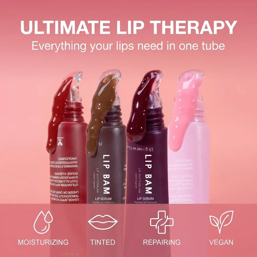 Custom Peptide Tube Lip Serum‑Balm OEM Manufacturers, Factories