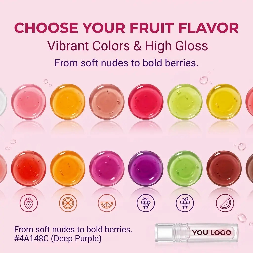 OEM Dewy Fruit Lip Oil OEM Factory, Suppliers