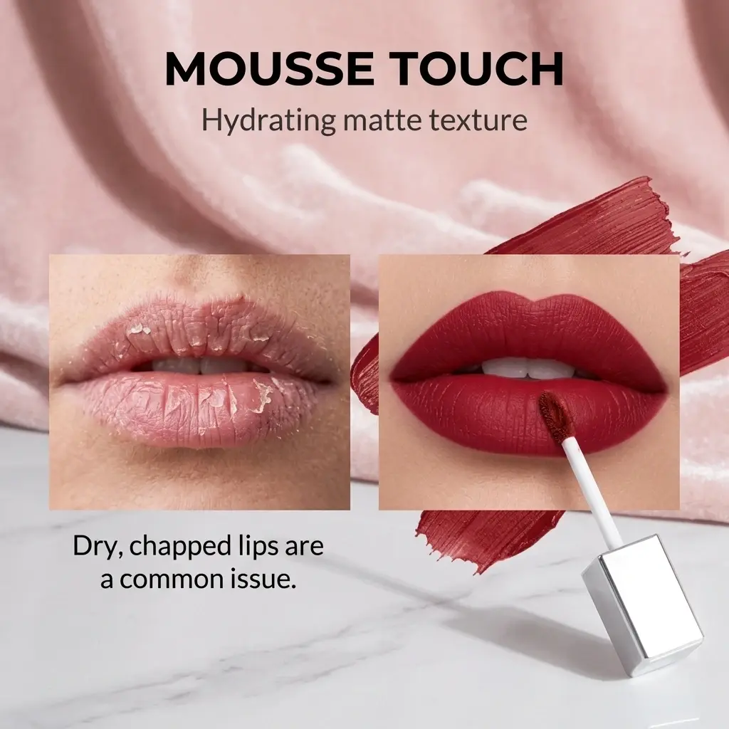 OEM Silver Tube Matte Lipgloss OEM Supplier, Manufacturers