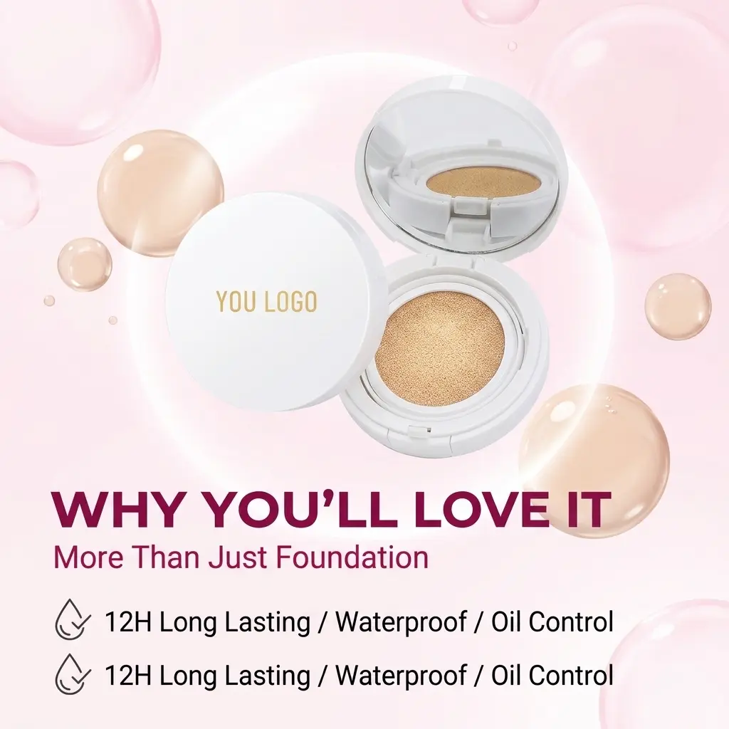 OEM Flawless Coverage Cushion Foundation OEM Manufacturers, Manufacturer