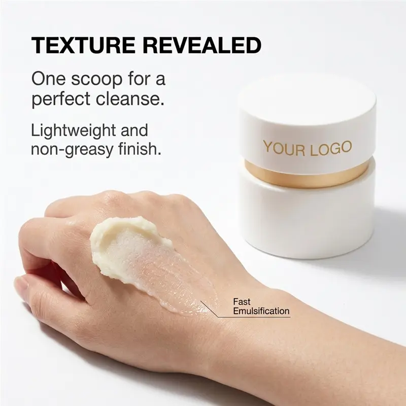 Custom Mashed Potato Texture Cleansing Balm Manufacturer, Factories