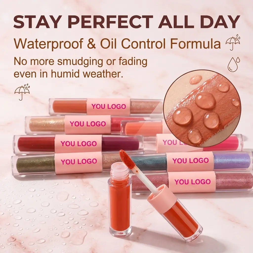 Custom Shimmering Blush & Highlighter Serum OEM Factory, Manufacturer