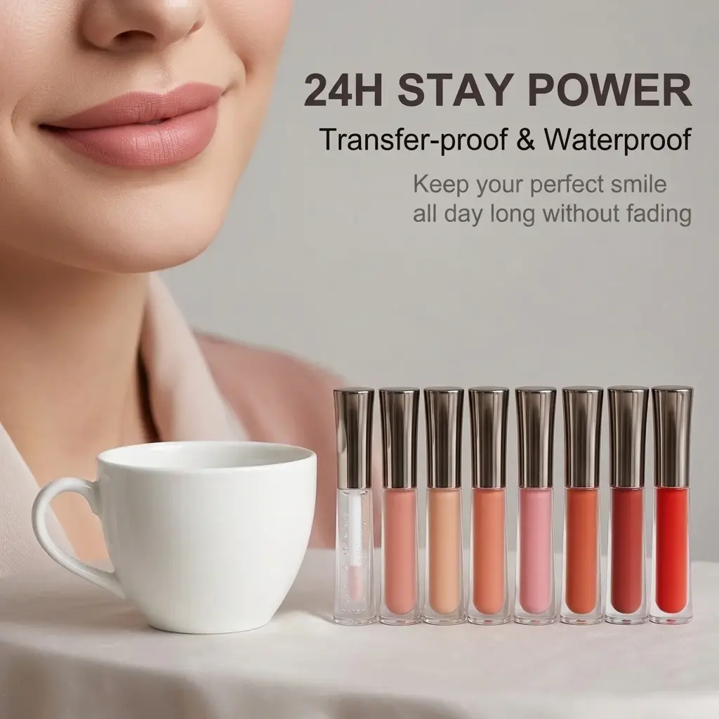 ODM 8-in-1 Lip Gloss Set OEM - China Suppliers Factory with 7 Matte Shades for Perfect Lip Color Factory, Factories