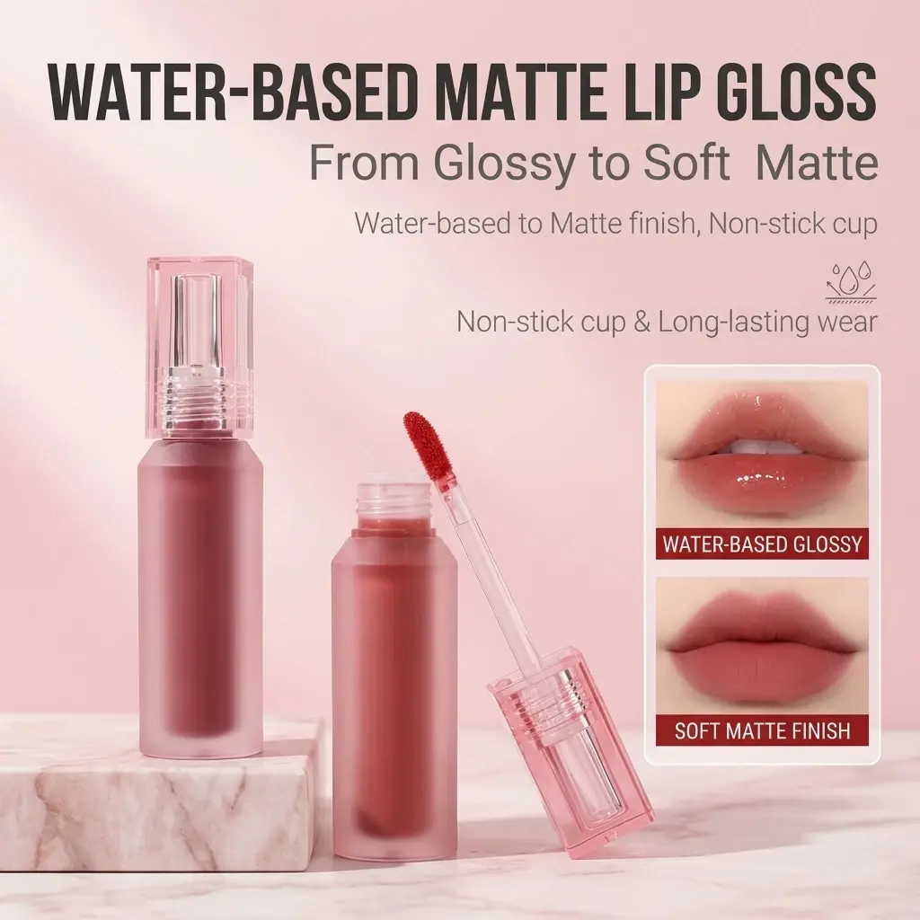 OEM Matte Nude  Lipgloss OEM Factory, Manufacturer