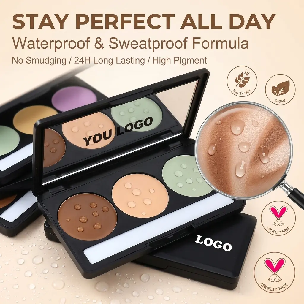 Custom Trio Color Sculpt Palette OEM Supplier, Manufacturer