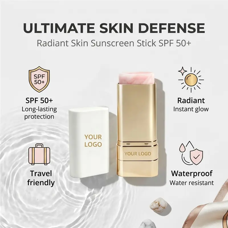 OEM SPF50+ Custom Formula Radiant Skin Sunscreen Stick Factory, Factories