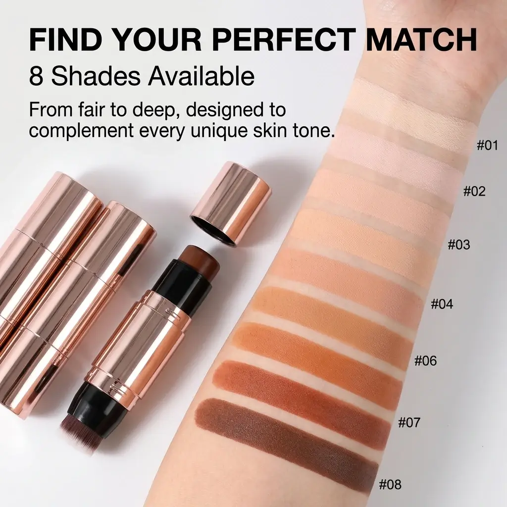 Custom Pink Cheek 2-in-1 Creamy Concealer Sticker OEM Supplier, Manufacturers