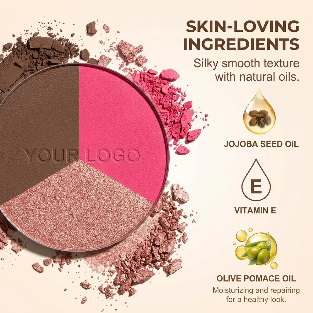OEM Trio Color Contour Balm OEM Suppliers, Factories
