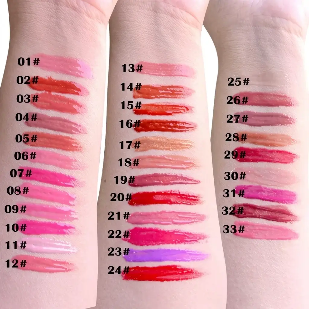Custom Customizable Vegan Lip Gloss | OEM Moisturizing Glossy Lipstick from China Suppliers & Factory with Private Label Factory, Supplier