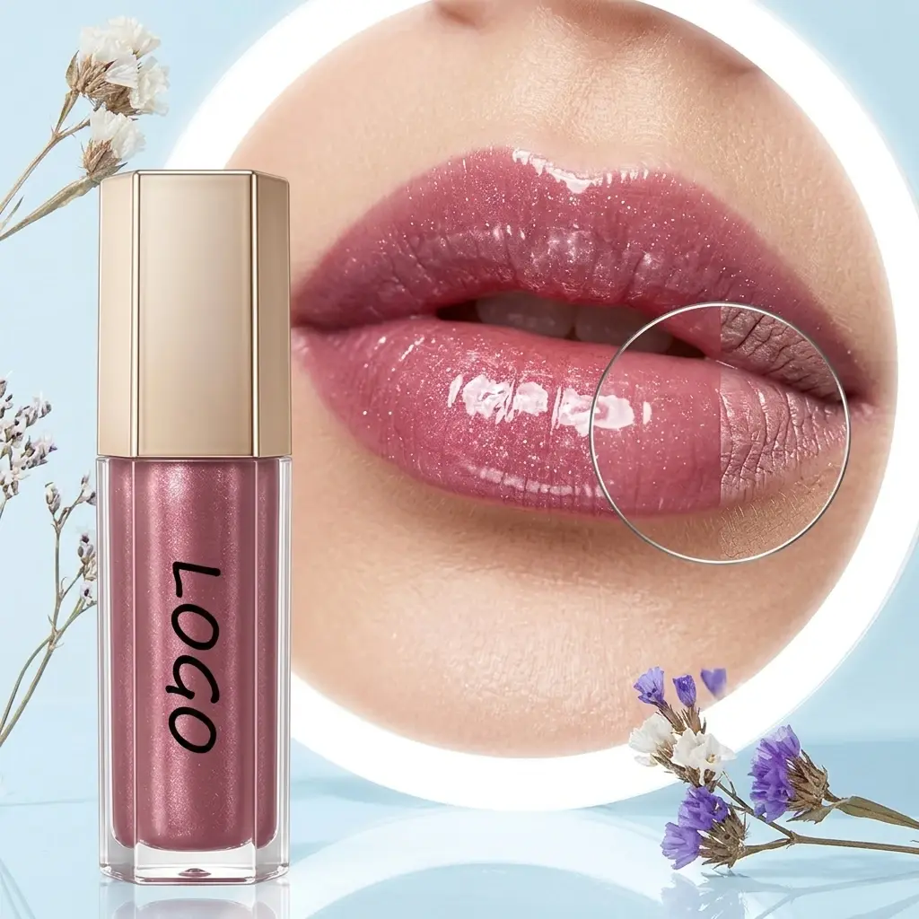 Custom Customizable Vegan Lip Gloss | OEM Moisturizing Glossy Lipstick from China Suppliers & Factory with Private Label Factory, Supplier