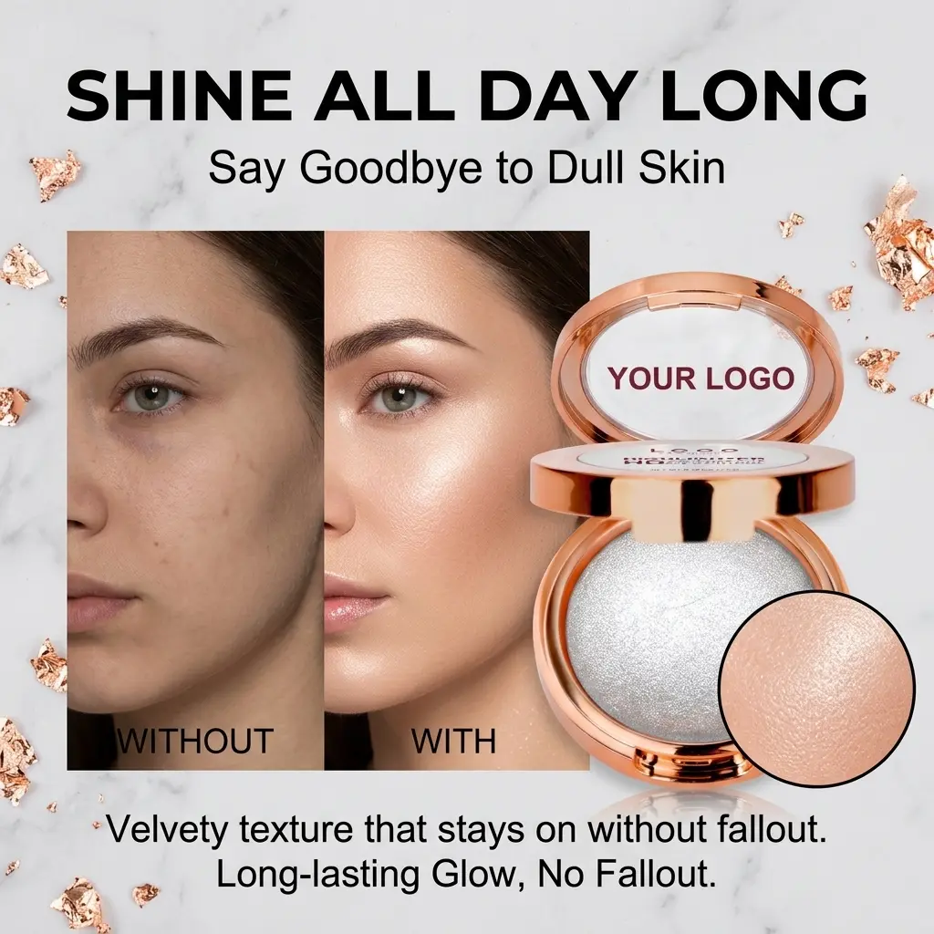 ODM Glow Pearl Highlighter Balm OEM Factory, Manufacturer