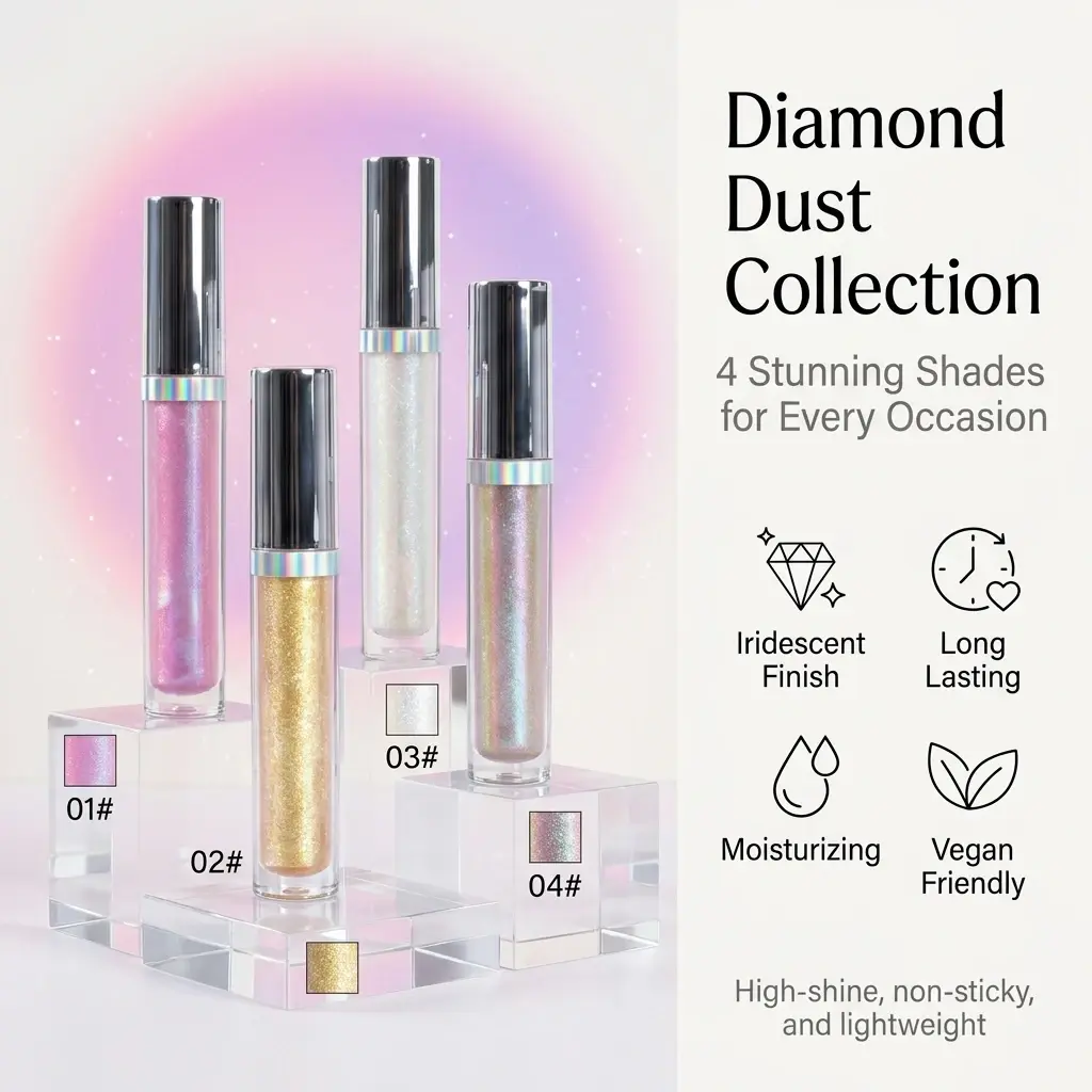 OEM Vegan Mermaid Lip Gloss OEM Factory, Factories