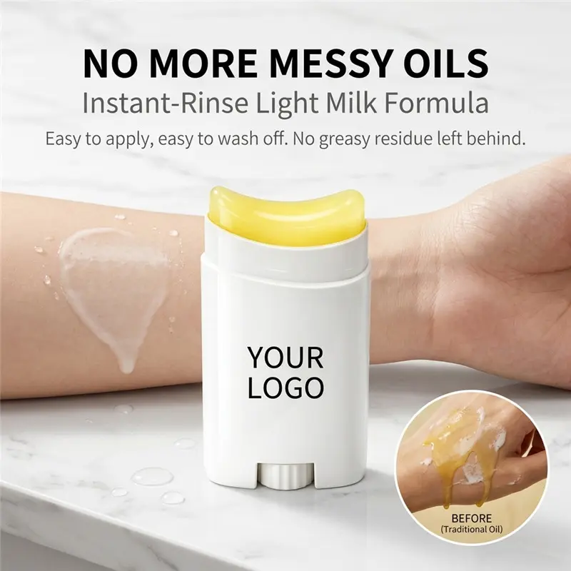 ODM OEM Instant-Rinse Light Milk Cleansing Stick Factory, Factories