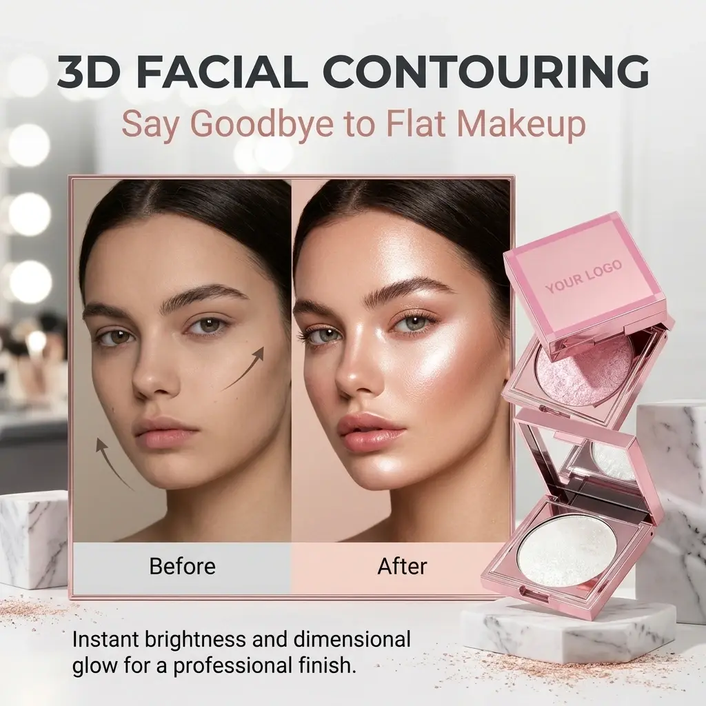 ODM Diamond Glow Powder Highlighter OEM Manufacturers, Manufacturer