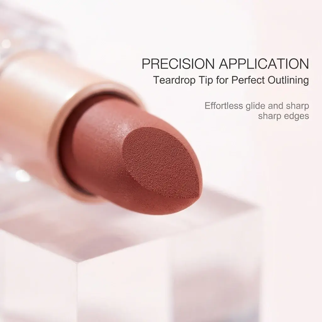OEM Clear‑tube Velvet Matte Lipstick OEM Supplier, Manufacturers
