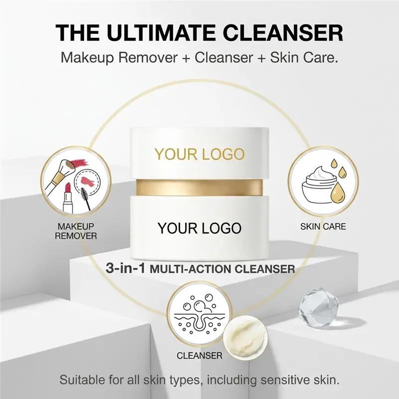 Custom Mashed Potato Texture Cleansing Balm Manufacturer, Factories