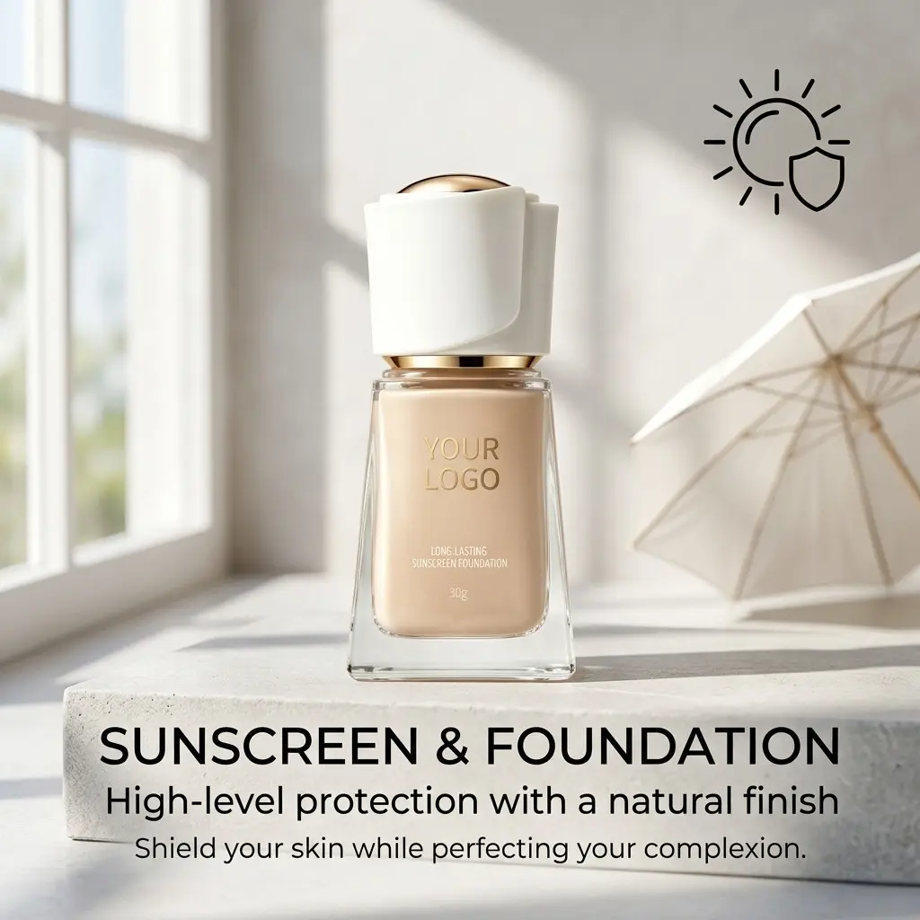 Custom Long-Lasting Sunscreen Foundation Suppliers, Manufacturer
