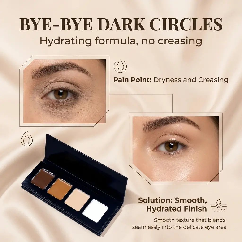 ODM Natural Waterproof Cream Contour Palette OEM - China Factory Suppliers for High-Definition Makeup Results Factory, Factories