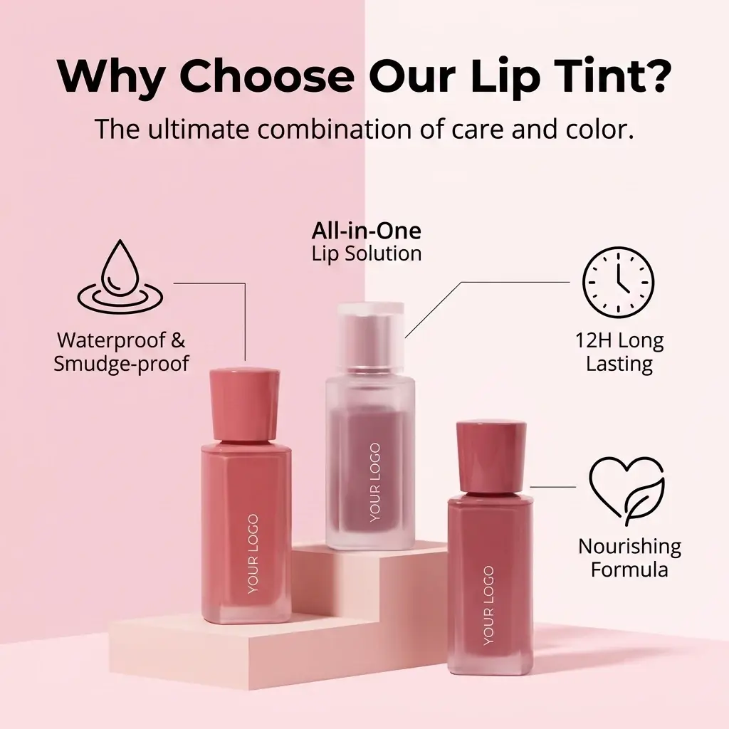 ODM China OEM Glow Hydrating Tinted Lip Gloss - Factory Direct Suppliers for Trendy Lip-Makeup looks Factory, Manufacturer