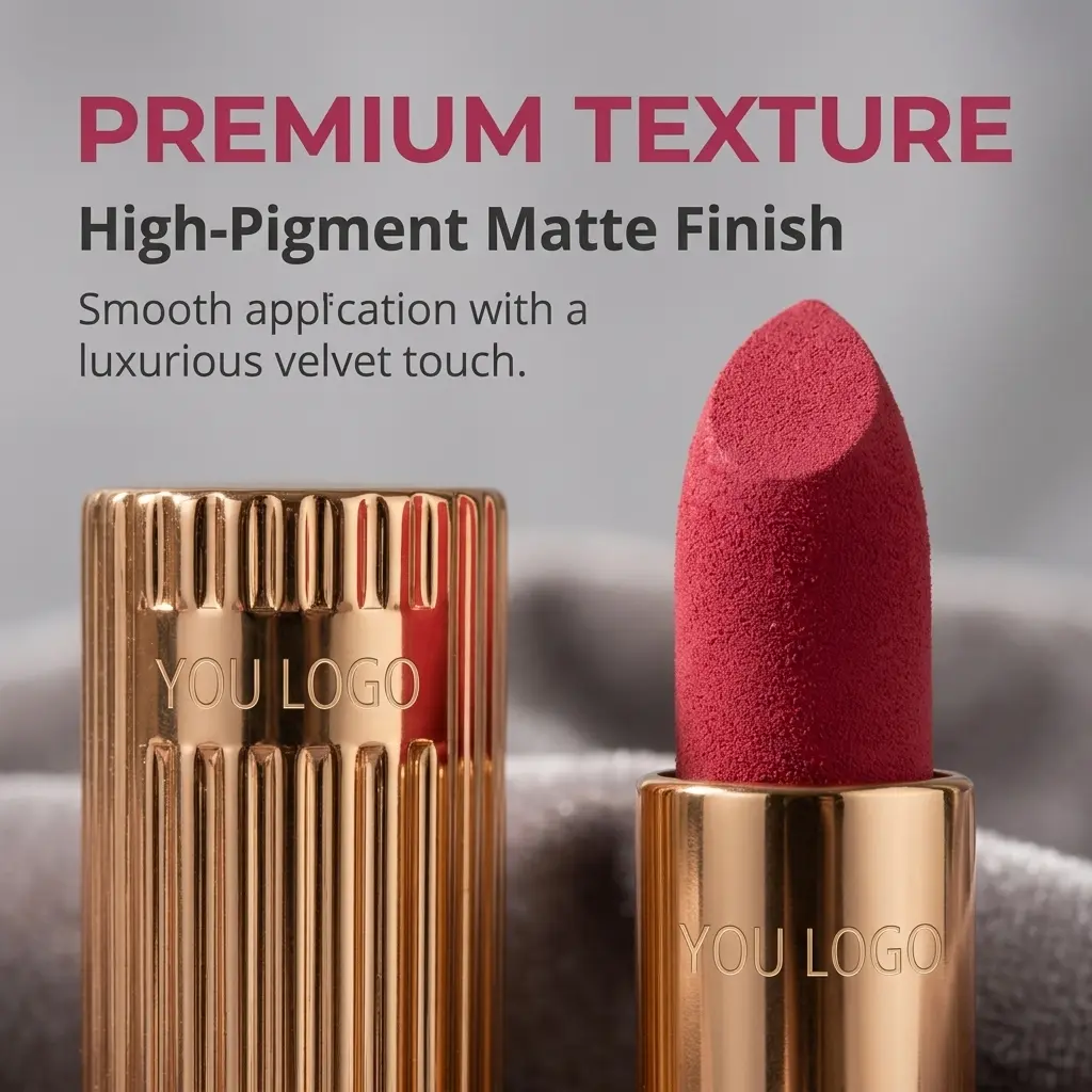 OEM Velvet Matte Hydrating Lipstick OEM Factory, Manufacturer