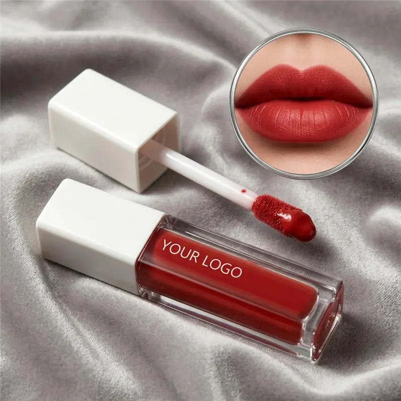 OEM Custom Color Velvet Air Lip Gloss with Soft-Touch Tech Suppliers, Factories