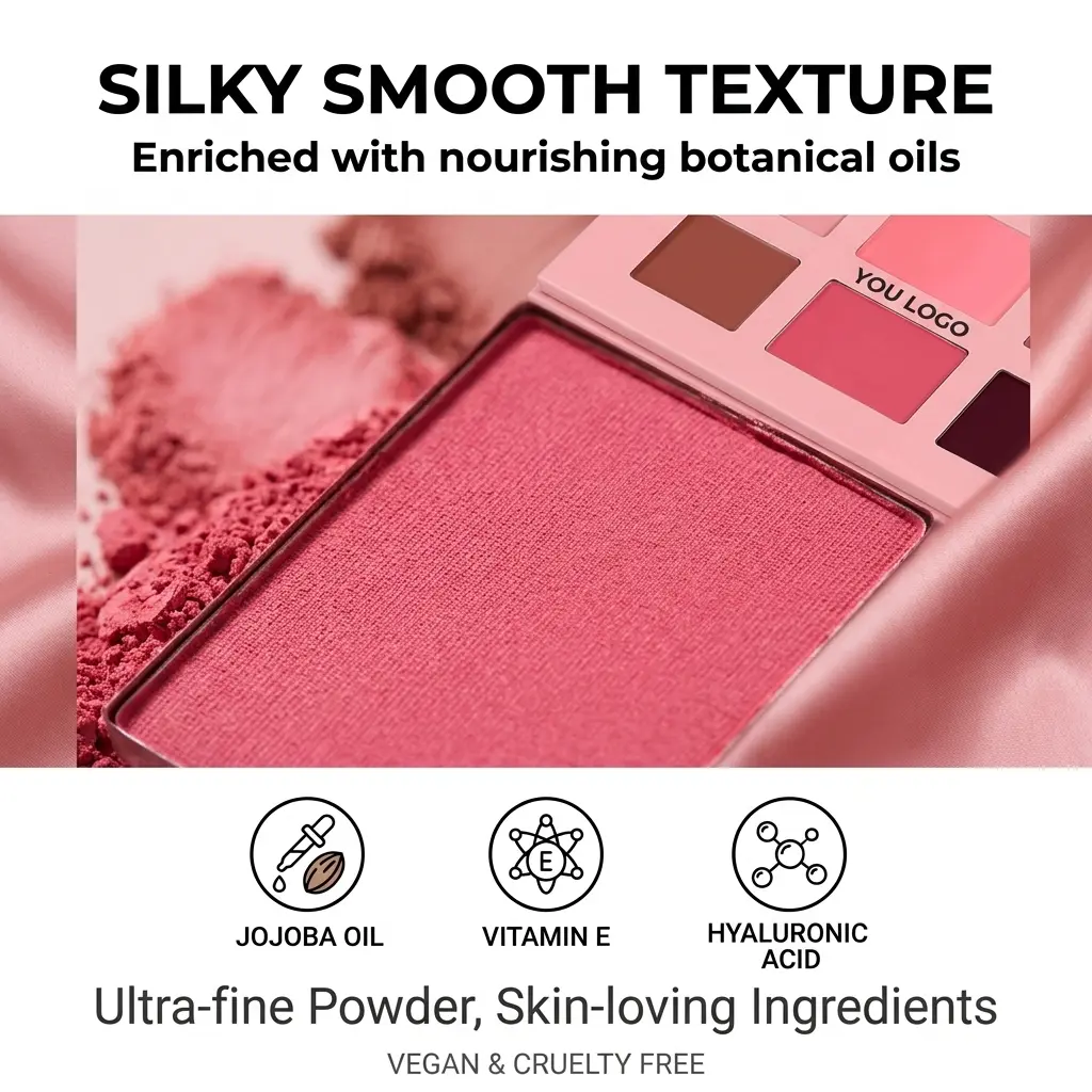 ODM Six Color Blush Palette OEM Manufacturers, Manufacturer
