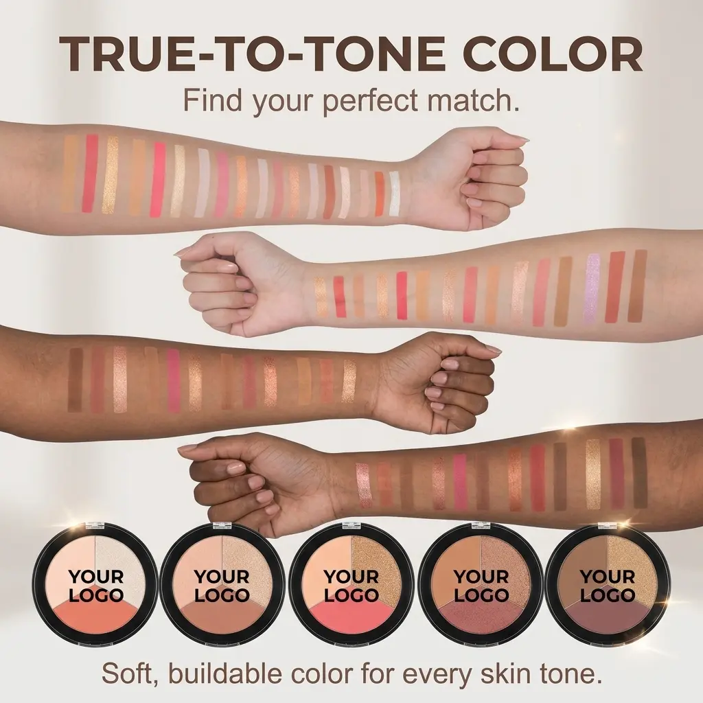 OEM Trio Color Contour Balm OEM Suppliers, Factories