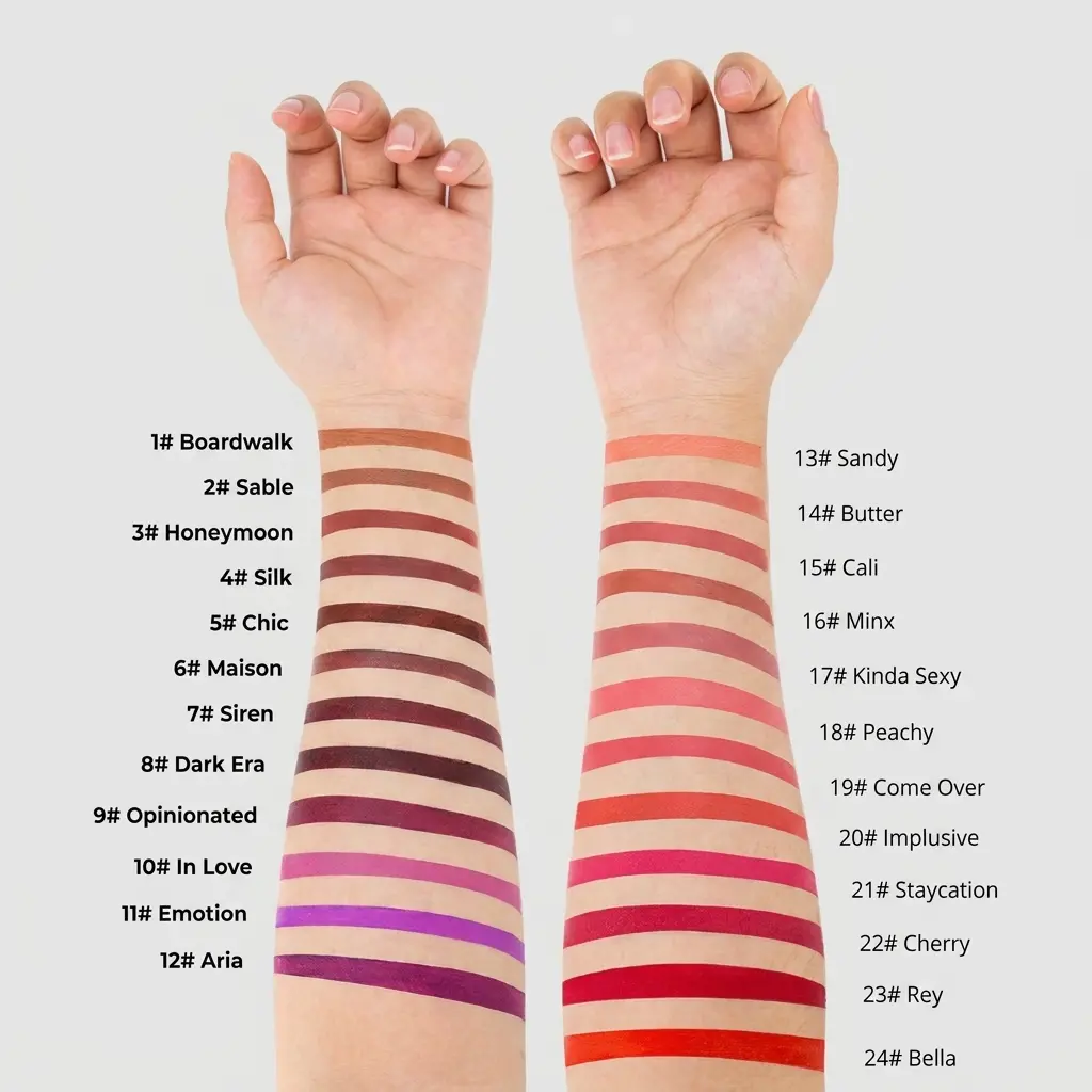 OEM Velvet Matte Hydrating Lipstick OEM Factory, Manufacturer