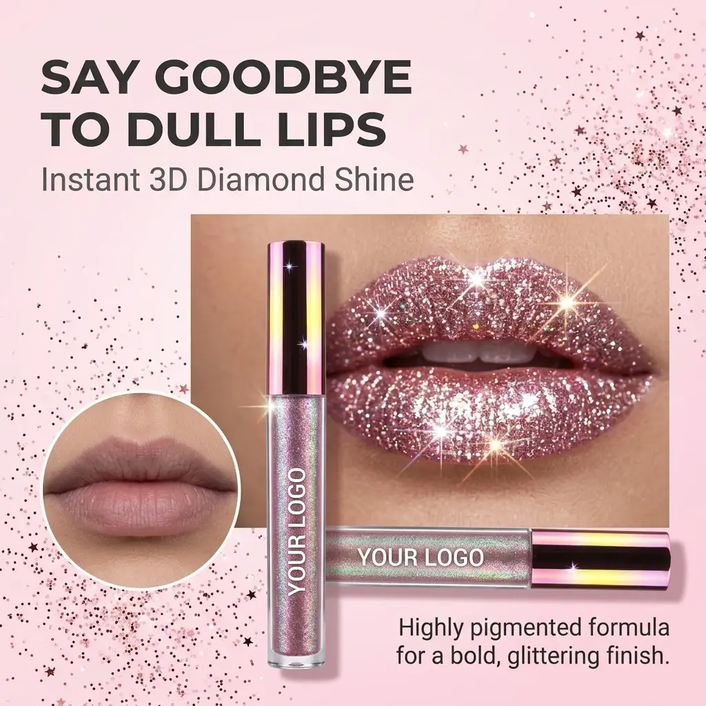ODM Matte to Glitter Liquid Lipstick Waterproof OEM Manufacturer, Factories