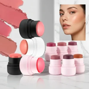 Custom Vegan Cute Tinted Pink Cream Blush Stick OEM Factory, Manufacturers