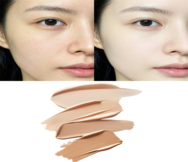 Targeted Concealing and Fine Powder Texture