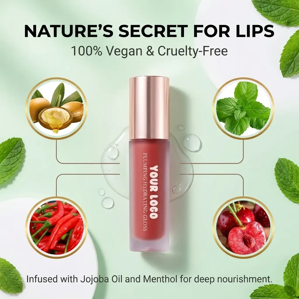 OEM Cherry Juicy Plumping Gloss OEM Manufacturer, Factories