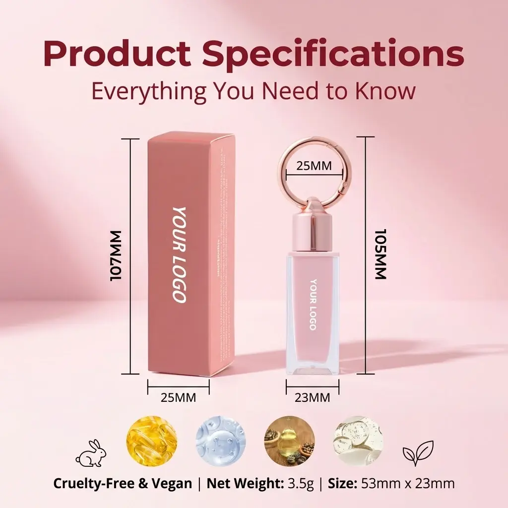 OEM Keychain Plumping Lip Gloss OEM Factory, Factories