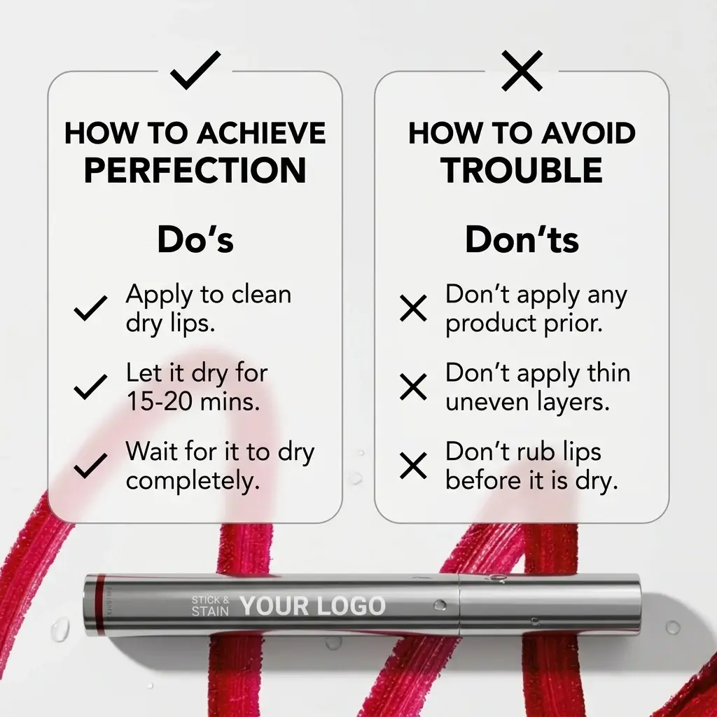 Custom Vegan Peel-Off Lip Tint OEM Suppliers, Factories