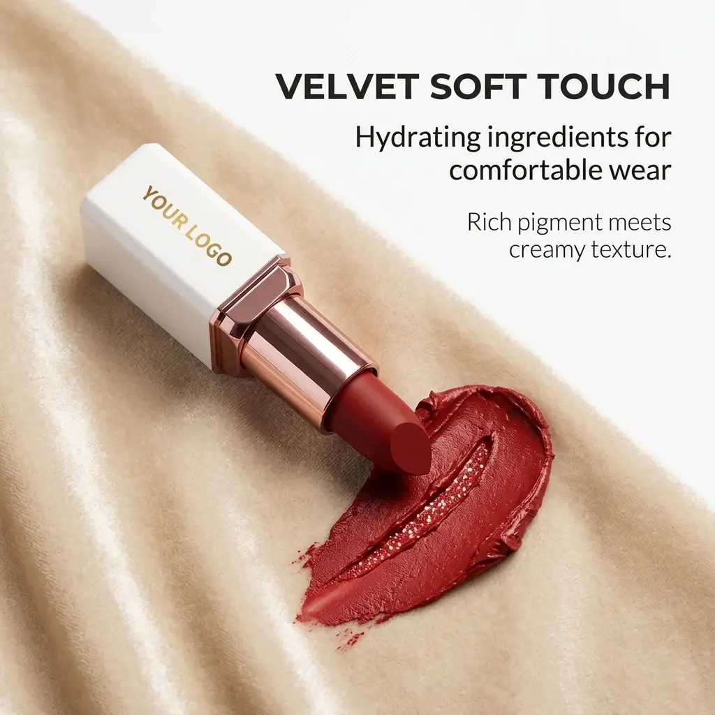 Custom Velvet Soft Touch Long‑Lasting Lipstick OEM Factory, Factories