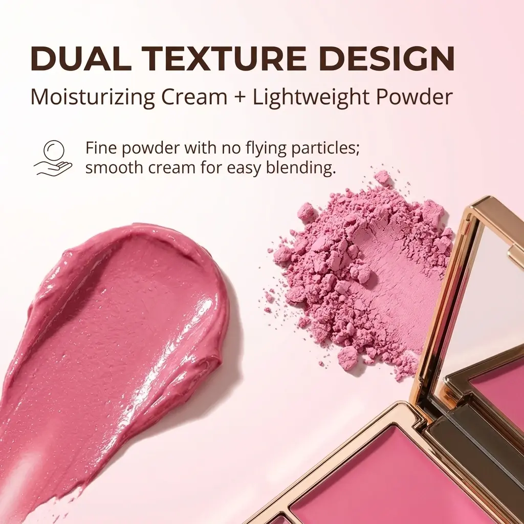ODM 12 Color Cream Blush Palette OEM Factory, Manufacturers