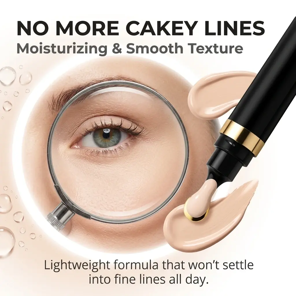 Custom Full Coverage Liquid Concealer Private Label OEM Factory, Supplier
