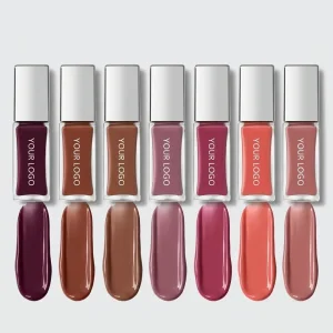 Custom Silver Square Bottle Tinted Lip Stain