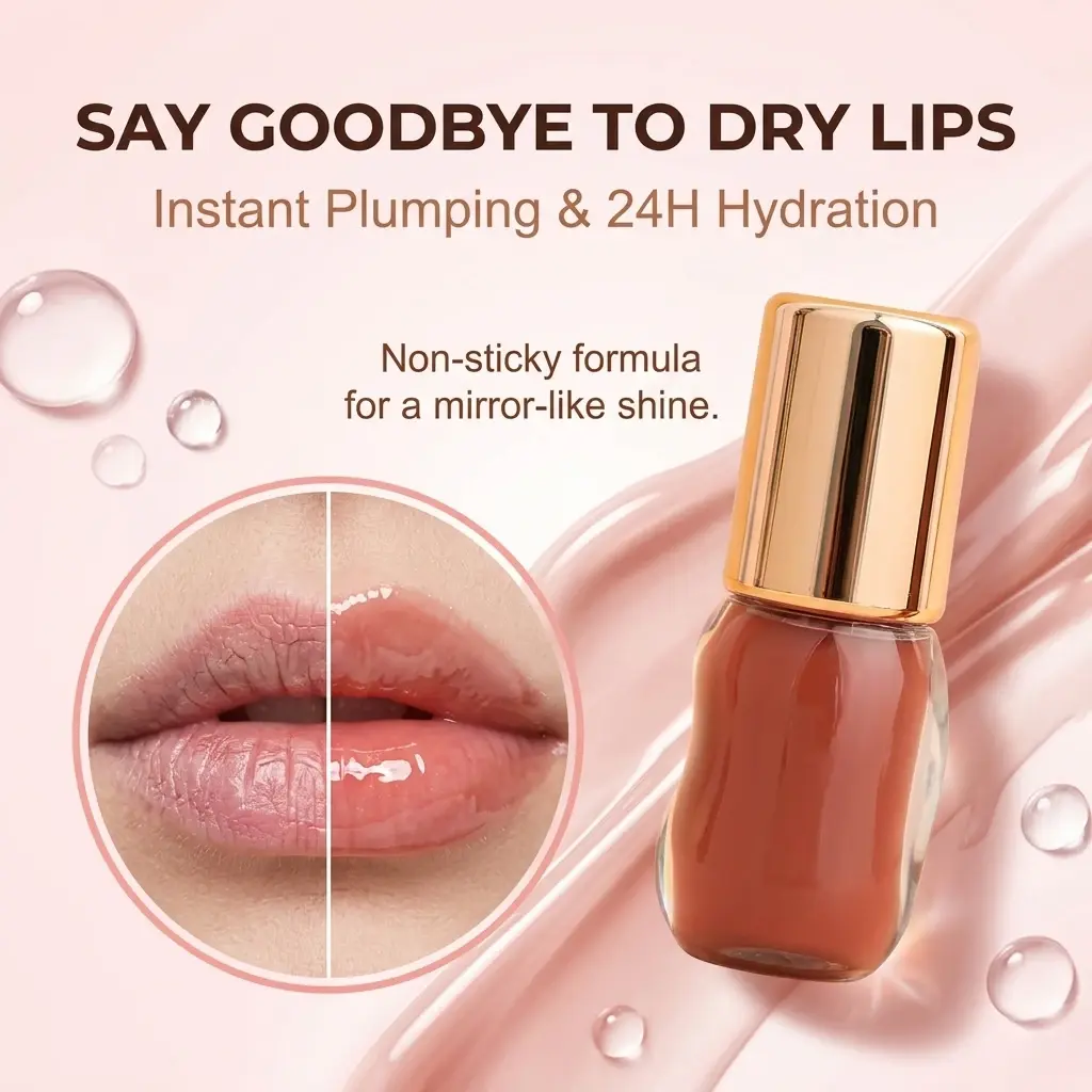 Custom Custom Mineral Lip Gloss OEM Factory, Factories