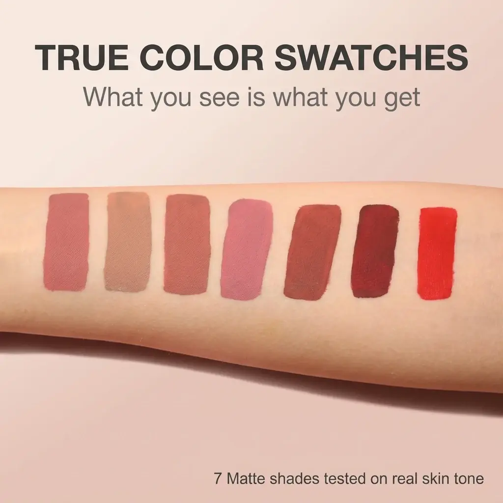 ODM 8-in-1 Lip Gloss Set OEM - China Suppliers Factory with 7 Matte Shades for Perfect Lip Color Factory, Factories