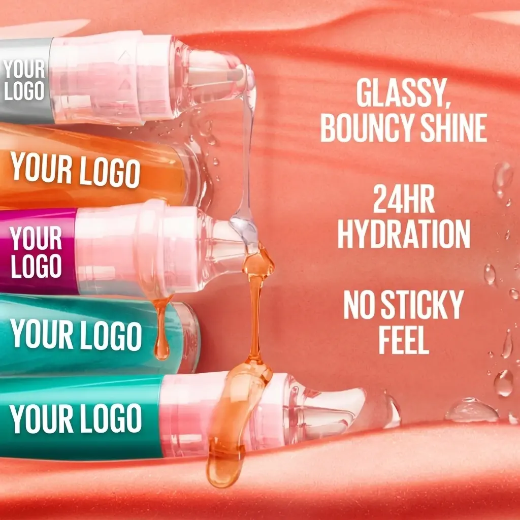 OEM Fruity Glass‑Shine Lip Oil OEM Factory, Supplier