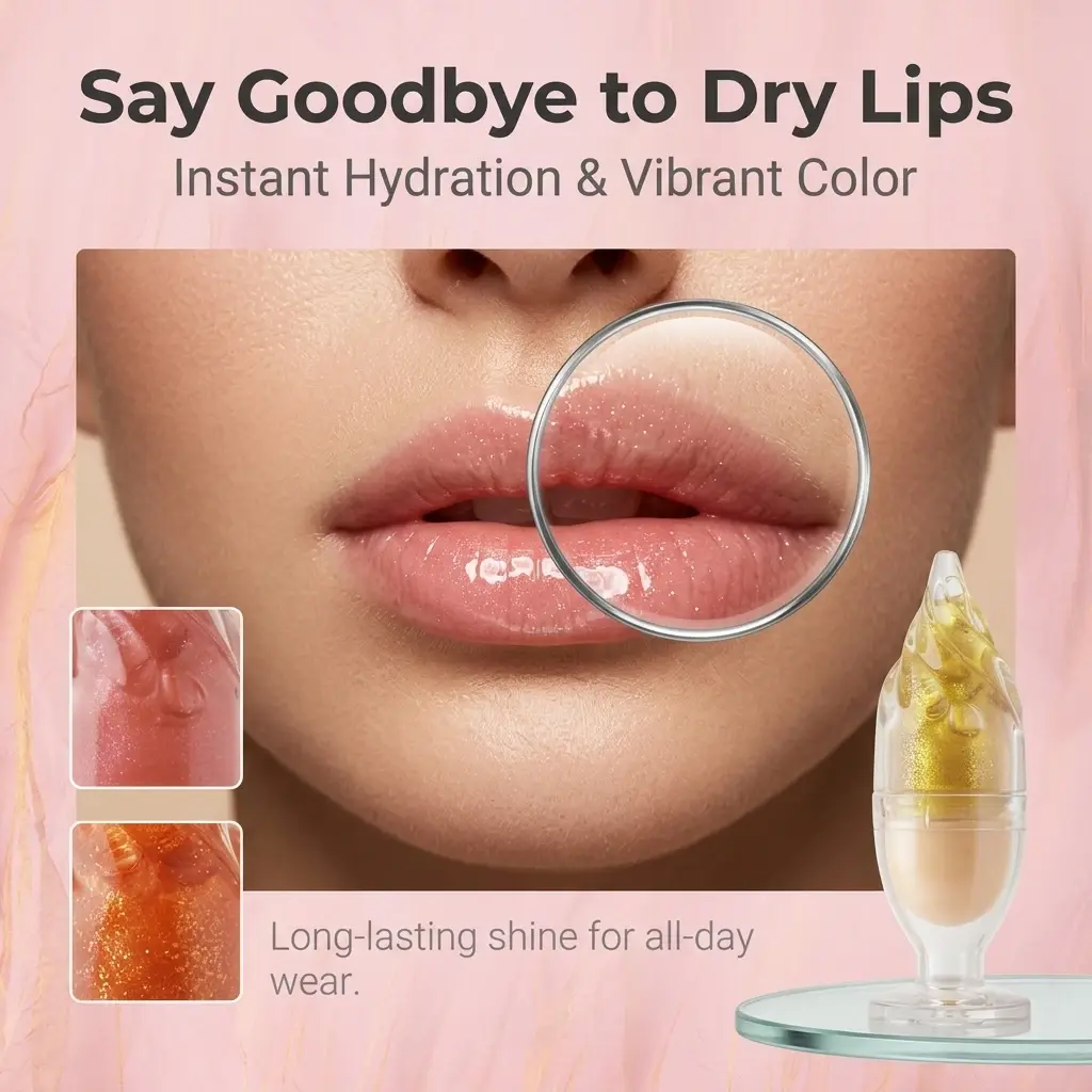 OEM Ice‑Cream Shimmer Color‑Changing Lip Oil OEM Supplier, Factories