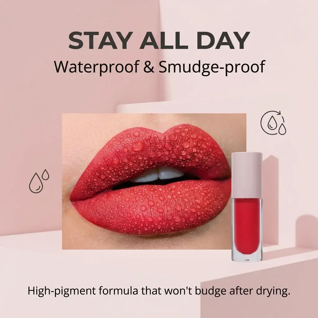 Custom Satin Liquid Lip Stick OEM Supplier, Manufacturer