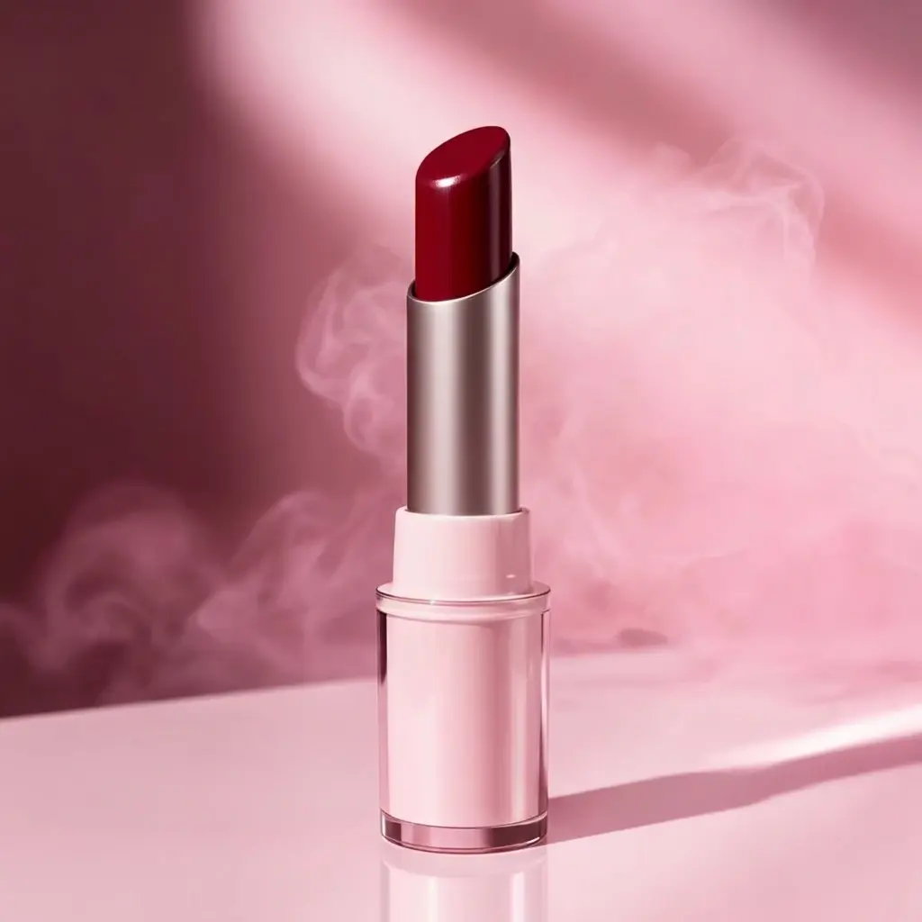 Custom Pink Case Luminous Glossy Lip Balm Lipstick OEM Factory, Supplier