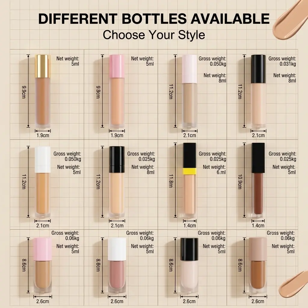 ODM Manufacturer Customized Full Coverage Concealer Professional Factory, Factories