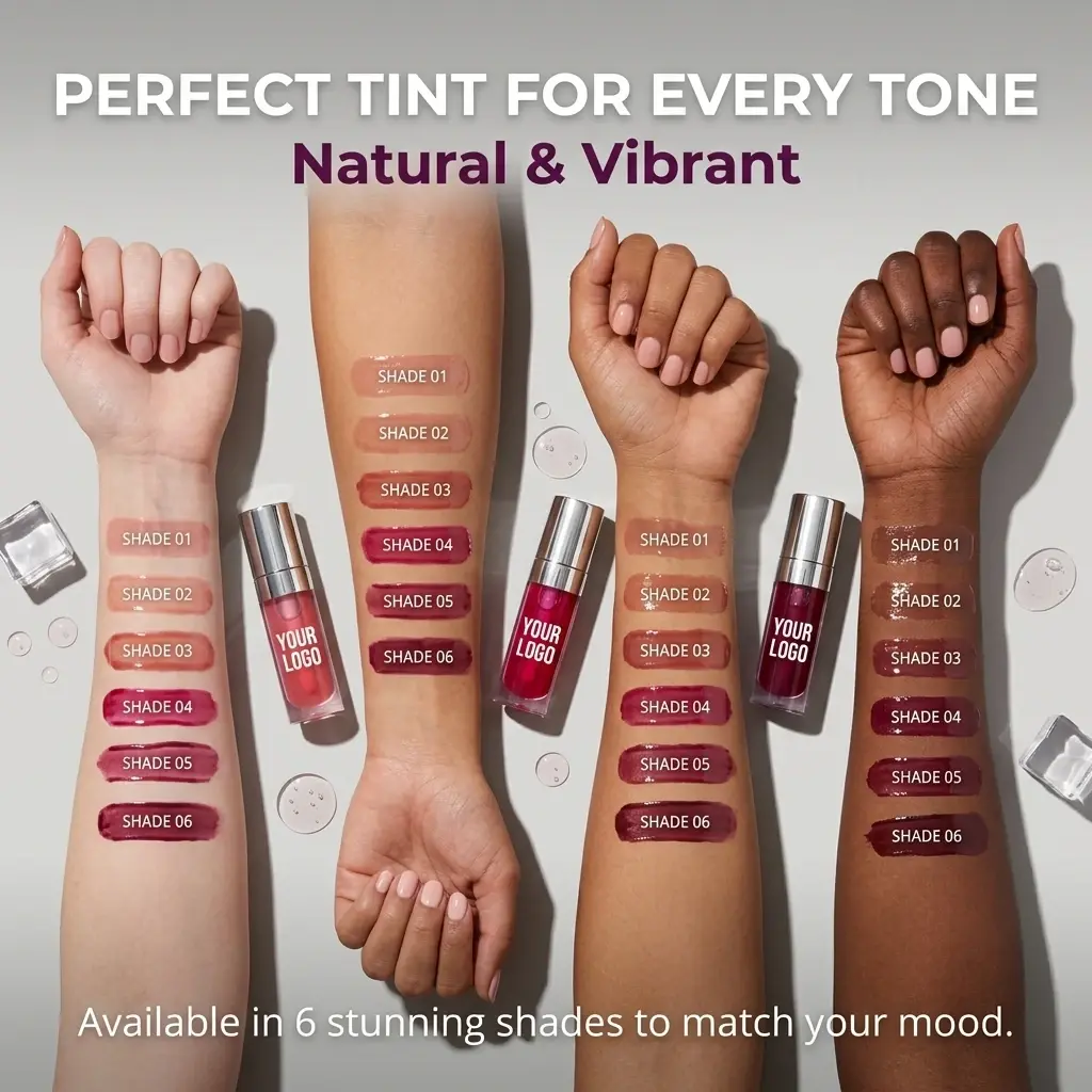 Custom Intense Hydration Lip Glow Oil OEM Supplier, Factories