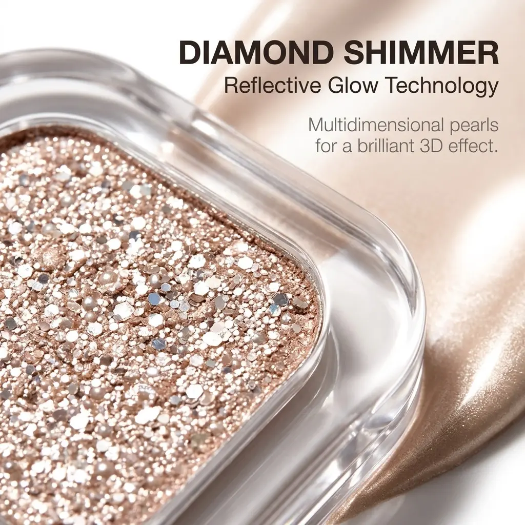 Custom Glow Single Shimmer Eyeshadow OEM Factory, Supplier
