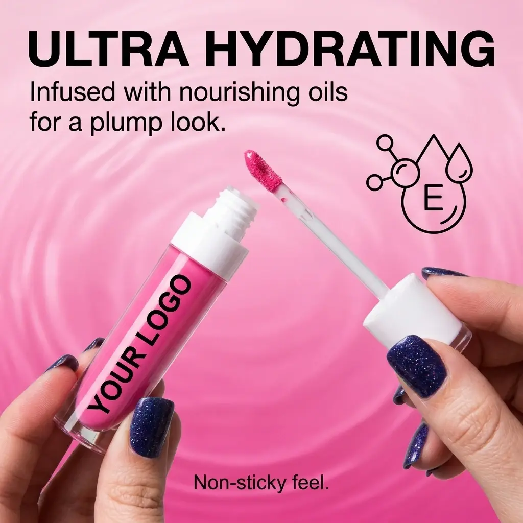 Custom Shimmer High-Shine Liquid Lipstick OEM Suppliers, Supplier